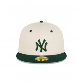 Gorra 59fifty MLB New York Yankees Rusty Chrome White
