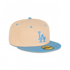 Gorra 59fifty Los Angeles Dodgers MLB Ice Latte Orange