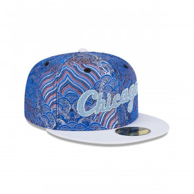 Gorra 59fifty MLB Chicago White Sox Wave Fill Blue