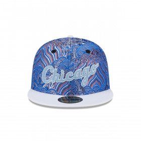 Gorra 59fifty MLB Chicago White Sox Wave Fill Blue