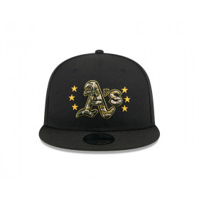 Gorro 9fifty MLB Oakland Athletics Armed Forces Black