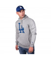 Poleron Los Angeles Dodgers MLB  Grey New Era