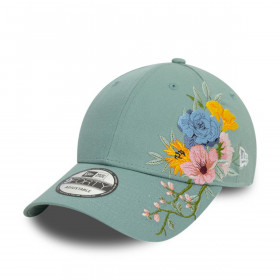 Gorra 9Forty  New Era Brand Floral Med Grey