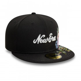 Gorra 59Fifty New Era Branded Floral Black