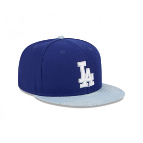 Gorra 59Fifty Los Angeles Dodgers MLB Patch Denim Blue