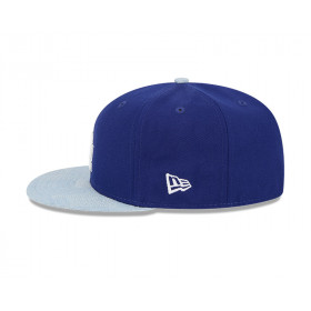 Gorra 59Fifty Los Angeles Dodgers MLB Patch Denim Blue