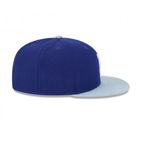 Gorra 59Fifty Los Angeles Dodgers MLB Patch Denim Blue