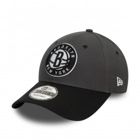 Gorra 9Forty Brooklyn Nets NBA Side Patch Dark Grey