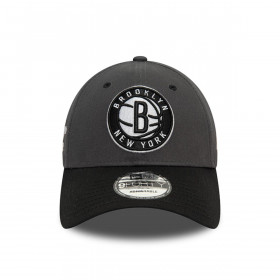 Gorra 9Forty Brooklyn Nets NBA Side Patch Dark Grey