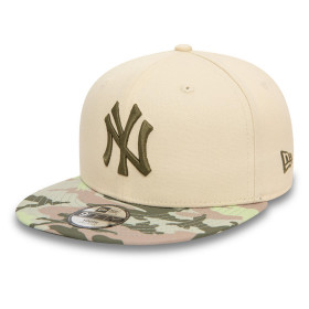 Gorra 9Fifty New York Yankees MLB Camo Beige Youth