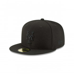 Gorra 59Fifty New York Mets MLB Bob Collection Black