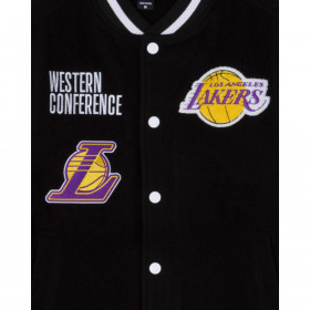 Jacket NBA Los Angeles Lakers Varsity Jacket Injection Black