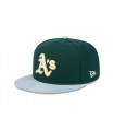 Gorra 59Fifty Oakland Athletics MLB Patch Denim Verde Oscuro