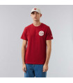 Polera New Era Heritage Hall Tee Dark Red