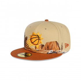 Gorro 59fifty NBA Phoenix Suns Team Landscape Light Beige