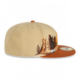 Gorro 59fifty NBA Phoenix Suns Team Landscape Light Beige