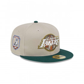 Jockey Los Angeles Lakers NBA 59Fifty Tree Bark Fill Grey