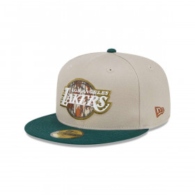 Jockey Los Angeles Lakers NBA 59Fifty Tree Bark Fill Grey