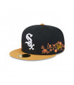 Gorro 59fifty MLB Chicago White Sox Floral Vine Black