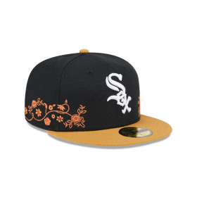 Gorro 59fifty MLB Chicago White Sox Floral Vine Black