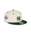 Gorra 59fifty MLB New York Yankees Rusty Chrome White