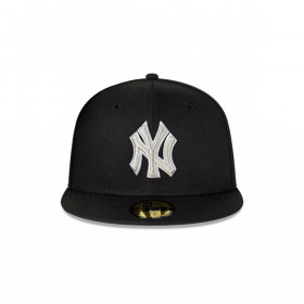 Gorro 59Fifty MLB New York Yankees Soul Black and Silver