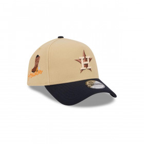 Gorro 9forty MLB Houston Astros City Sidepatch Light Beige