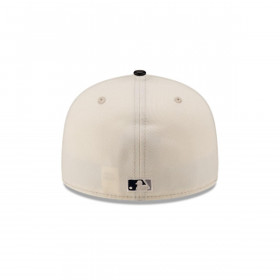 Gorro 59fifty MLB New York Yankees Leather Visor White