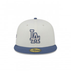 Gorro 59fifty MLB Los Angeles Dodgers Wavy Chainstitch White