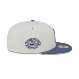 Gorro 59fifty MLB Los Angeles Dodgers Wavy Chainstitch White