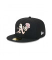 Gorro 59fifty Oakland Athletics Dotted Floral Black New Era