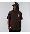 Polera New York Yankees MLB Dark Brown