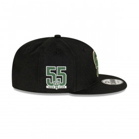 Gorra 59fifty NBA Milwaukee Bucks Side Patch Black New Era