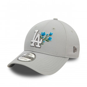 Gorra 9Forty Los Angeles Dodgers MLB Flower Icon Grey