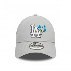 Gorra 9Forty Los Angeles Dodgers MLB Flower Icon Grey