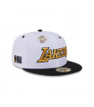 Gorra 59fifty Los Angeles Lakers NBA 59Fifty Day White