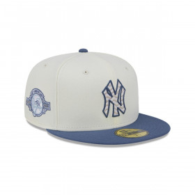 Gorro 59fifty MLB New York Yankees Wavy Chainstitch White