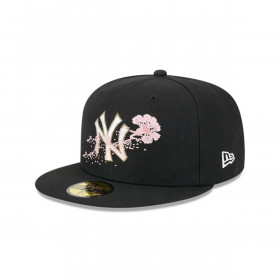 Gorro 59fifty MLB New York Yankees Dotted Floral Black