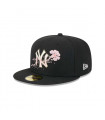 Gorro 59fifty MLB New York Yankees Dotted Floral Black