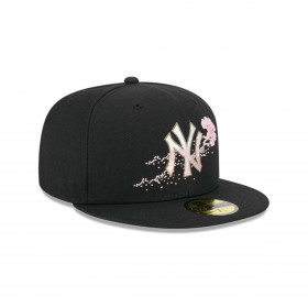 Gorro 59fifty MLB New York Yankees Dotted Floral Black