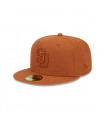 Gorro 59fifty MLB San Diego Padres Color Pack Med Brown