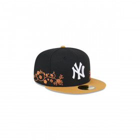 Gorro 59fifty MLB New York Yankees Floral Vine Black