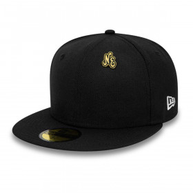 Pin New Era Logo NE Black