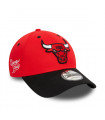 Gorra 9Forty Chicago Bulls NBA Side Patch Red