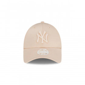 Gorra 9Forty MLB New York Yankees Satin Open Beige New Era