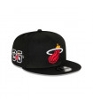 Gorra 59fifty NBA Miami Heat Side Patch Black New Era