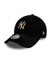 Gorra 9Forty New York Yankees MLB Cord Black Women