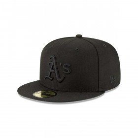 Gorra 59fifty MLB Oakland Athletics Black On Black Black