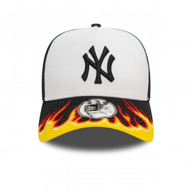 Gorra 9Forty New York Yankees MLB Flames Black