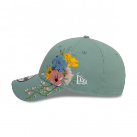 Gorra 9Forty  New Era Brand Floral Med Grey